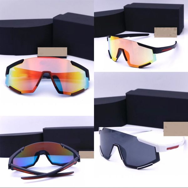 2024 Designer-Sonnenbrille für Damen und Herren, beliebte Designer-Brillen, polarisierte Gafas de Sol, übergroße Sonnenbrille, Vollformat, dunkle Glaslinsen, hj028 F4