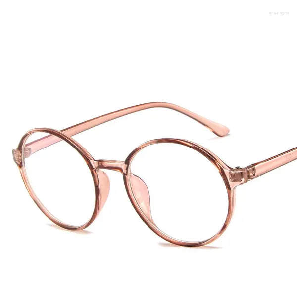 Montature per occhiali da sole Moda Occhiali rotondi trasparenti Montatura trasparente Occhiali da donna Miopia Occhiali da vista da uomo Nerd Optical