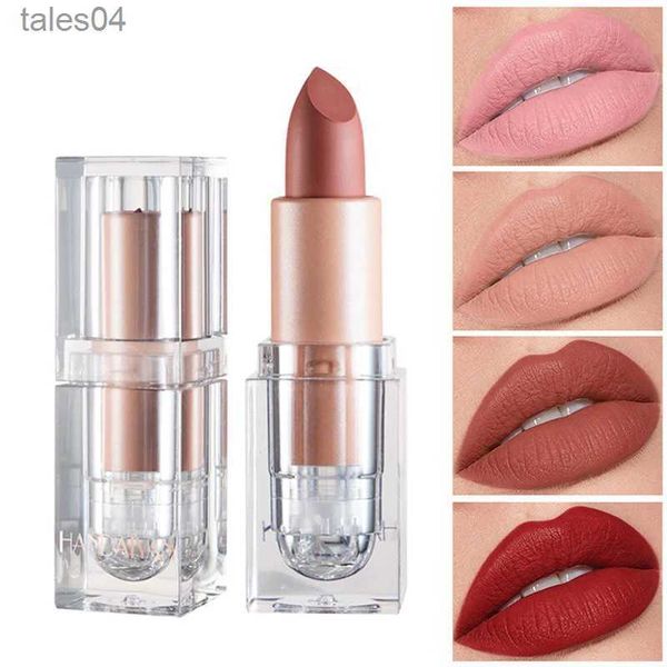 Lippenstift 12 Farben Sexy Matte Wasserdicht Samt Nude Lippenstift Sexy Rot Braun Pigmente Make-Up Langlebig Profissional Make-Up Werkzeuge YZL9 240313