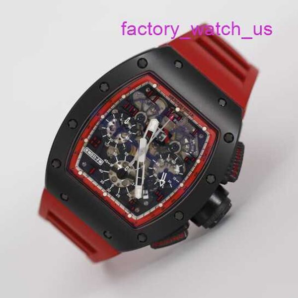 Mode Taucheruhr RM Armbanduhr RM011-FM Rm011 Keramikring Material Datum Timing Automatische mechanische Bewegung