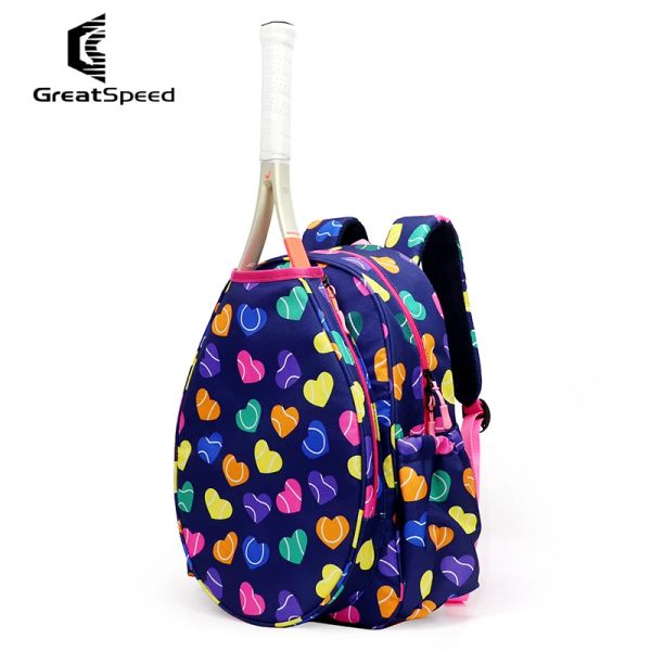 Sacos multifuncionais greatspeed tênis mochila grande capacidade portátil ao ar livre tenis padel squash raquete de badminton saco mochila branca