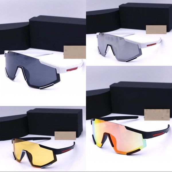 Óculos de sol de ciclismo Óculos de esqui com óculos de sol designer Mulheres homem de grandes dimensões Eyewear Alta qualidade Lentes de vidro escuro Lentes de casamento HJ028 F4