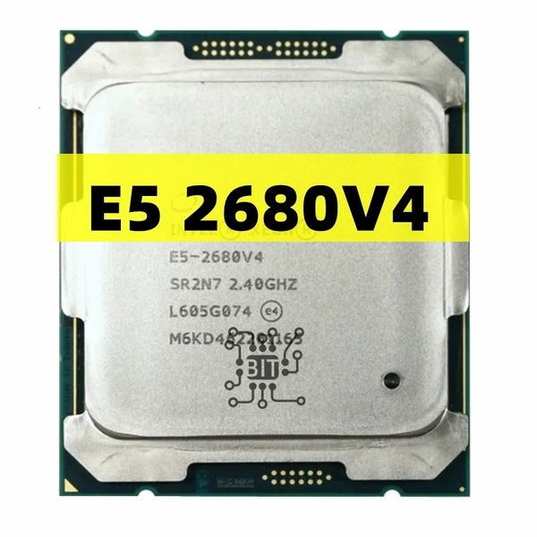 Processore CPU Xeon E5 2680 V4 LGA 20113 24 Ghz 14 core e 28 thread 120 W E52680V4 240318
