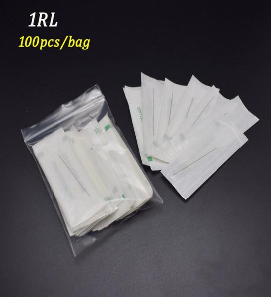 1R 100 PCS Profesyonel Kalıcı Makyaj Kaş Dudakları İğneler Yüksek Kaliteli Sterilizasyon Ambalajı Kalıcı Makyaj Needles4908384