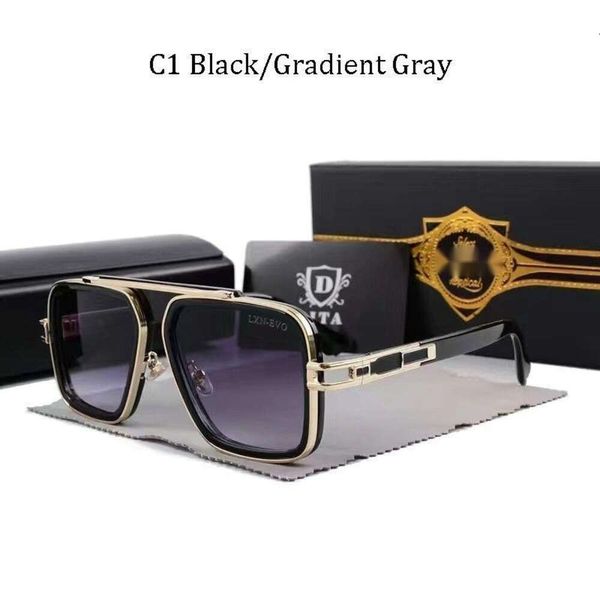 DITA óculos de sol óculos designers polícia óculos New Square Tita Mens e Womens Sunglasses Internet Celebridade Tendência High-end e Cool