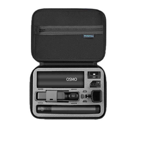 Monopodi Pocket 2 Gimbal Case portatile Base di caricabatterie /Box di ricarica /Stick Stick /Control Wheel Caricamento per DJI Osmo Pocket 2