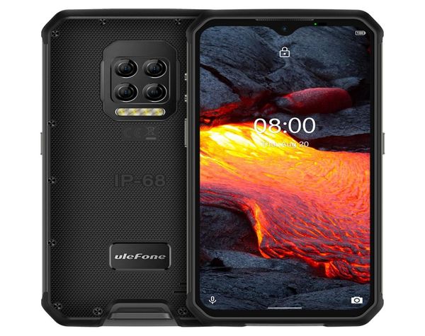 Ulefone Armor 9E, 8 ГБ, 128 ГБ, Android 10, прочный мобильный телефон Helio P90, 24G5G, Wi-Fi, IP68, 64 МП, 5 камер, глобальная версия смартфона1262379