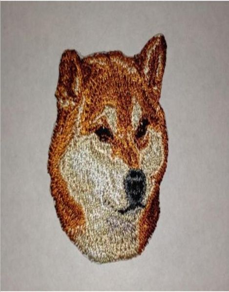 4773 см ремесленная ину собак породы собак портретная вышивка нашивка утюг на нашивки на куртках ткань одежда4266681