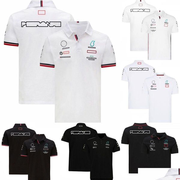 Vestuário de motocicleta F1 T-shirt Forma 1 Camisas de equipe Camisetas de corrida de secagem rápida manga curta verão novas roupas masculinas uniformes de trabalho Dro Otyni