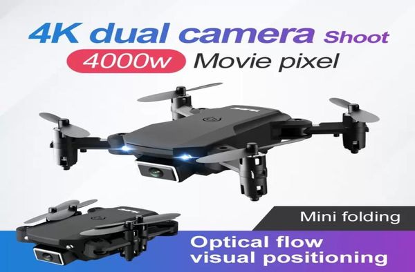4K câmera dupla de alta definição câmera aérea grande angular Wifi FPV altitude mantendo RC quadcopter9507872