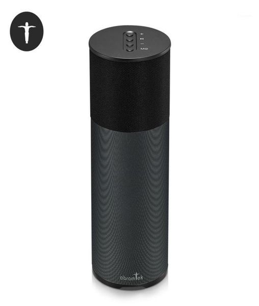 Mini-Lautsprecher ABRAMTEK E100 Tragbarer kabelloser Bluetooth-Lautsprecher mit 360°-Sound, TWS-Kopplung und langlebigem Design für HomeOfficeOut9466787