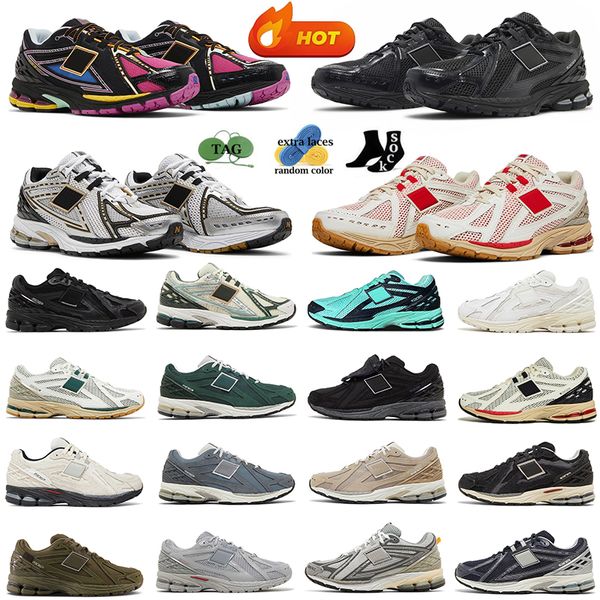 Nuovo prodotto scarpe da corsa per uomo donna 1906 sneakers firmate Protection Pack Triple Nero Bianco Verde Sea Salt Neon Nights uomo donna scarpe da ginnastica sportive all'aperto