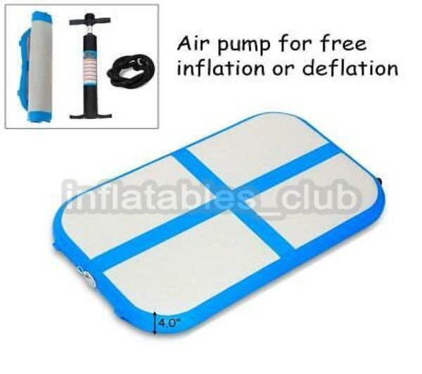 Bloco de ar inflável boardair para ginásio mini tamanho airtrack para humano 10601m pista de ar matsair piso promoção7156973