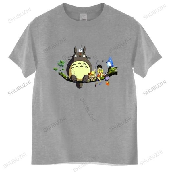 Mein Nachbar Totoro Studio Ghibli T-Shirt süßes Cartoon-Anime-Outfit Sommertrend Unisex Rundhals-Kurzarm-T-Shirt für Männer 22354574