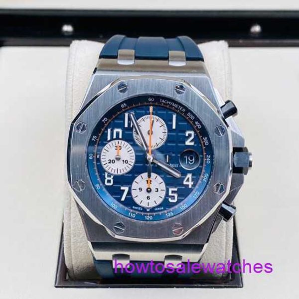 Orologio da polso AP Fancy Watch Royal Oak Offshore Series 26470ST.OO.A027CA.01 Orologi da uomo Diametro 42 mm Orologio da uomo in acciaio di precisione per il tempo libero Precisione