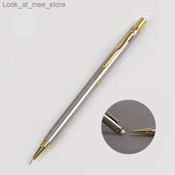 Çeşme Kalemleri Çeşme Kalemleri Yüksek Kalite Pres Metal 0.5mm Kalem Öğrencileri Hareketli Mekanik Kalem Kaligrafi Uygulaması Yazmak İçin Sevimli Okul Malzemeleri Q240314