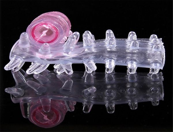 Novità giocattolo maschile sesso più duraturo vibratore di cristallo anello del pene anello vibrante giocattoli del sesso per adulti prodotto del sesso5384239