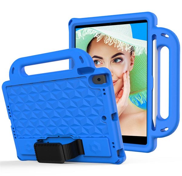 Eva crianças crianças caso lidar com suporte à prova de choque tablet capa protetora para iphone ipad pro 11 mini 6 samsung tab a t290 t295 amazo2999490