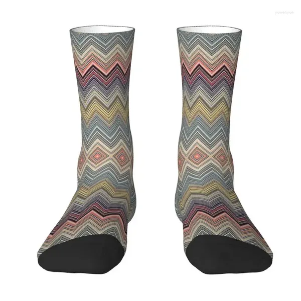 Herrensocken Pastell Home Dress Herren Damen Warm Fashion Camouflage Bohemian Crew