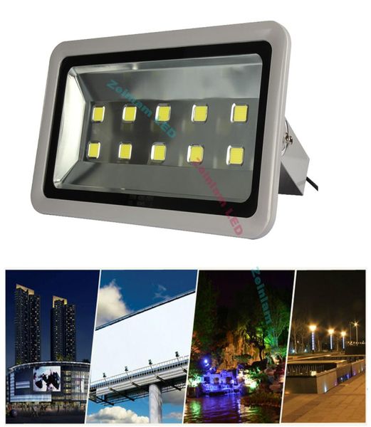 Iluminação de inundação 600W 500W 400W 300W 200W 150W IP65 ao ar livre luzes de inundação led iluminação de paisagem led holofotes lâmpadas de inundação stre7253753