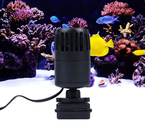 Bombas Resun HWM Marine Aquarium Fish Coral Tank Wave Maker Bomba com porão magnético