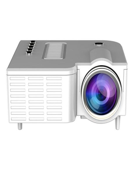 Mini videoproiettore portatile Proiettore LED WiFi UC28C 1080P Video Home Cinema Gioco di film Cinema Ufficio bianco1575439