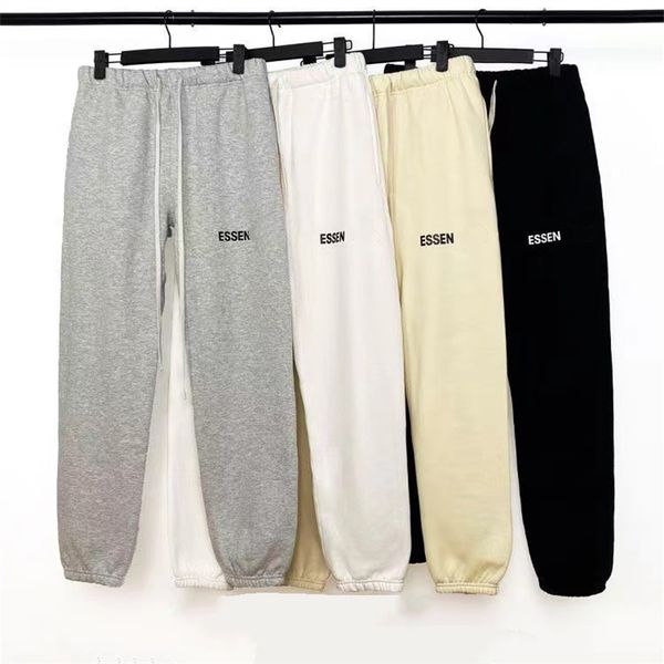 Modemarke bedruckte Hosen ESSENT Männer und Frauen High Street reine Baumwolle lose Jogginghose American Casual Pants S-XXL