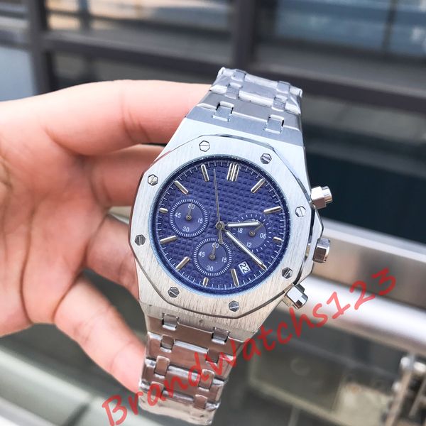 Lüks erkek izle kuvars izle eğlence izle paslanmaz çelik kayış izle doğum günü hediyesi Montres de lüks