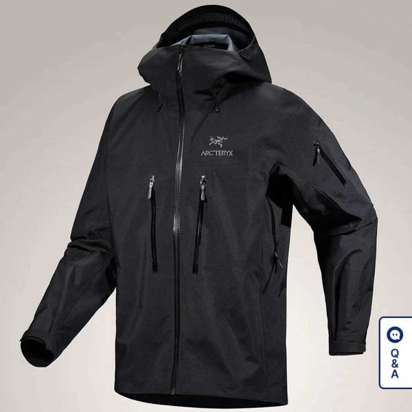 Felpe con cappuccio Aarcterys da uomo firmate Aarcterys giapponese AArchaeopteryxs Alpha Sv Charge Coat 809Z