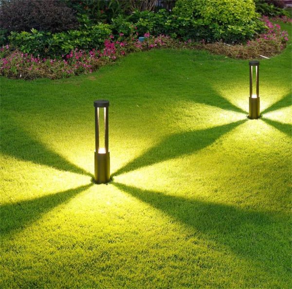 Lampada da giardino a LED da giardino 10W COB Dissuasori da parcheggio Lampada da giardino a LED AC85265V Lampada da paesaggio a LED impermeabile in alluminio3296554