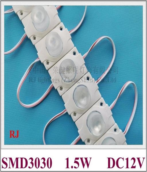 15W LED-Modullampe mit Linse für Beleuchtungsbox DC12V 45mm x 30mm Abstrahlwinkel vertikal 15 Grad und horizontal 45 Grad8079433