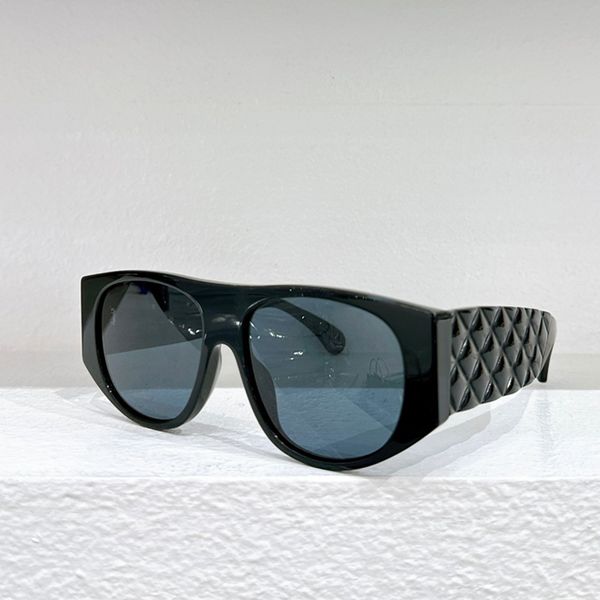 Designer-Mode-Sonnenbrille, Acetatfaser, elliptisch, Vollrahmen, extra große Beine, C9104, Luxus-Sonnenbrille für Damen, UV-beständige Sonnenbrille