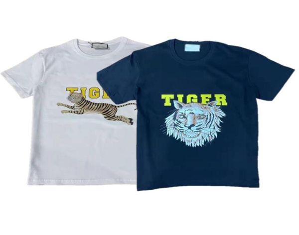Мужская футболка с принтом тигра, футболка с воротником для мужчин и женщин, футболки с принтом бабочки, топ с короткими рукавами, круглый4181415