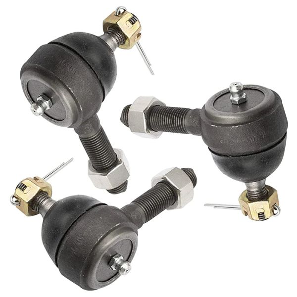 Acessórios carrinho de golfe tie rod final kit para clube carro ds ge 19762008 motorista e passageiro lado 7539 7540