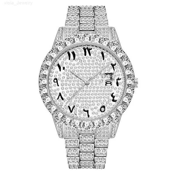 Bestseller Herren Designer Iced Out Uhr Diamant Hip Hop Herrenuhr 2023 Bestseller Herrenuhr Luxusuhr