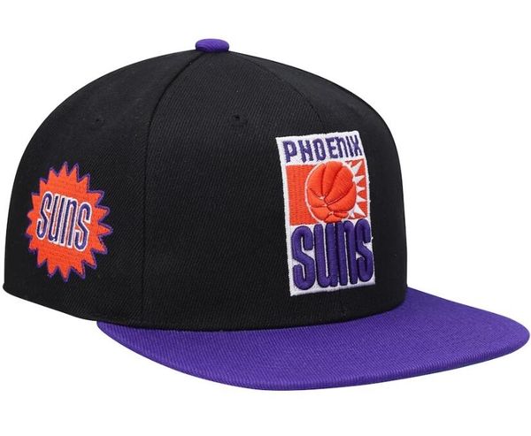 2024 American Basketball „Suns“ Snapback Hats 32 Teams Luxus Designer HOU OKC PHI LAC Casquette Sporthut Strapback Snap Back Verstellbare Kappe a5
