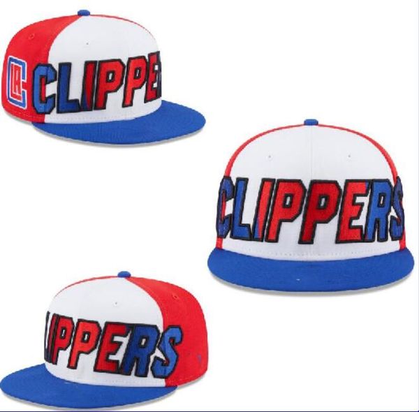 2024 American Basketball „Clippers“ Snapback-Hüte 32 Teams Luxus-Designer HOU OKC PHI LAC Casquette Sporthut Strapback Snap Back verstellbare Kappe