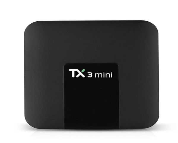TX3 Mini Smart TV Box Android 71 Amlogic S905W 1G8G 2G 16G 4K H265 24G 5G Dual wifi Set Top Box Lettore multimediale59933079415