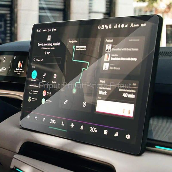 Innenzubehör Displayschutzfolie aus gehärtetem Glas für ZEEKR 001 2024–2024, Auto-Infotainment-Radio, GPS-Navigationsinstrument, Armaturenbrett