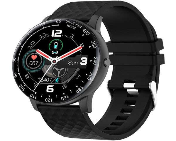 NAC113 Vollbild-Touch-Smartwatch mit GPS-Bewegungsverfolgung. Das Display ist immer auf 18 Sportmodi, Atemtraining zur Entlastung 9522989