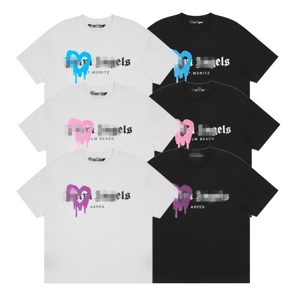 PA T-SHIRTS UOMINI Domande angoli di palme magliette mans stilista tee ghillotin orso palma a maniche corte orsi troncati angolare angolare tea dimensione s-2xl c0ma