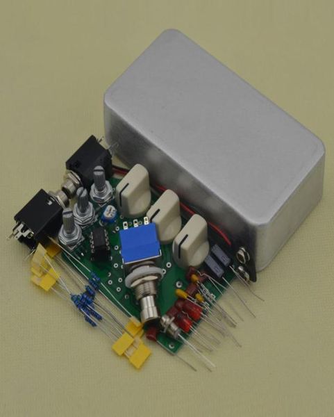 Bauen Sie Ihr eigenes DIY-Distortion-Effektpedal-Kit mit Platine und allen Teilen DSNO13775950