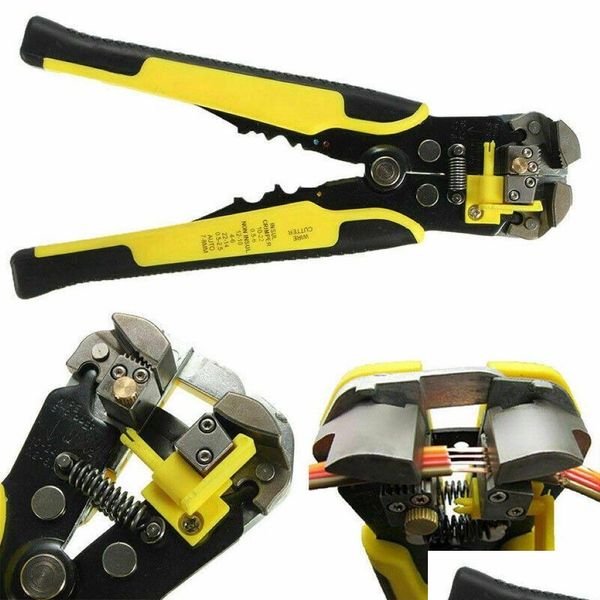 Outros materiais de construção Profissional Matic Wire Striper Cutter Stripper Crimper Alicate 5 em 1Mtifuncional Shear Crim Elect3600 Drop Dhkcr