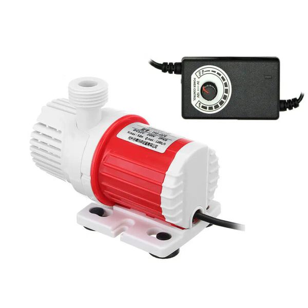 Bombas dc 12v bomba de água com controlador aquário tanque de peixes recife lagoa bomba silenciosa bombas submersíveis 1000 lph como jebao 1200