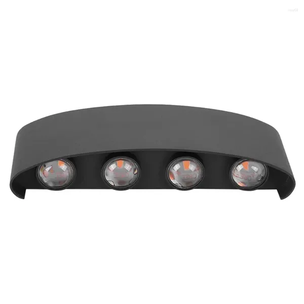 Lâmpada de parede Luzes ao ar livre Interior 8 W LED Light Modern Up Down Feito de alumínio para quarto corredor B