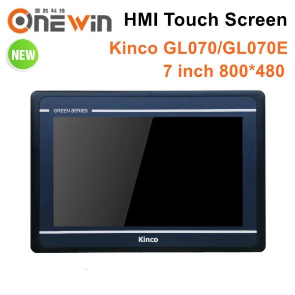 Controlador KINCO GL070 GL070E HMI SCREEN 7 polegadas 800*480 Ethernet 1 Host USB Atualização de interface de máquina humana MT4434TE MT4434T