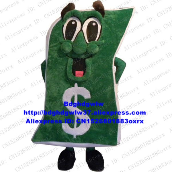 Trajes de mascote pronto papel dinheiro moeda nota dinheiro dólar usd mascote traje adulto personagem de desenho animado profissional palco mágico zx4