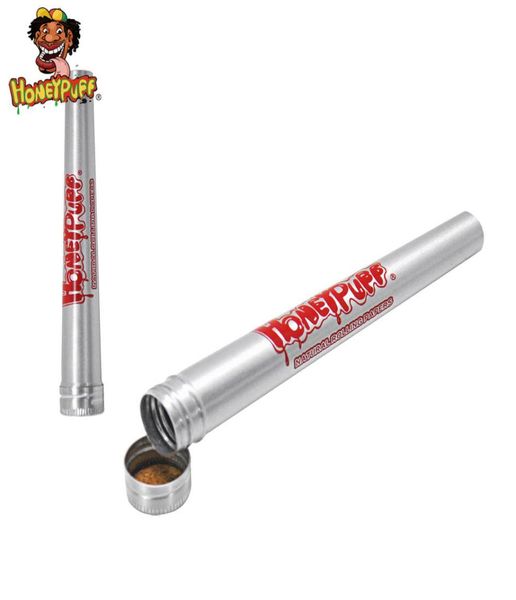 Tubo metallico in alluminio Honeypuff Doob per carta da rotolamento di diverse dimensioni Sigillatura ermetica dell'odore Accessori per il fumo del cono rotolante7383944