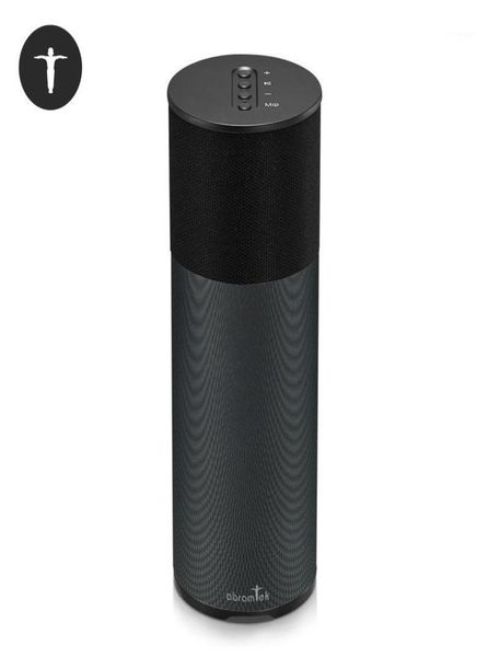 Mini-Lautsprecher ABRAMTEK E100 Tragbarer kabelloser Bluetooth-Lautsprecher mit 360°-Sound, TWS-Kopplung und langlebigem Design für HomeOfficeOut5682350