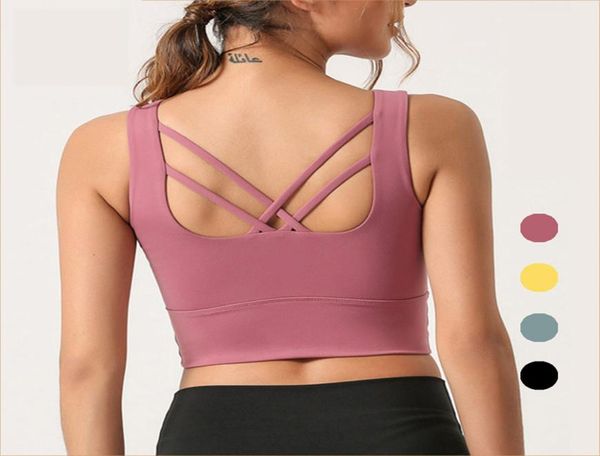 Reggiseno yoga all'ingrosso Ms back Raccogli e modella Gilet sportivo Elevata elasticità Corsa all'aperto Reggiseno fitness nuovo stile6412872